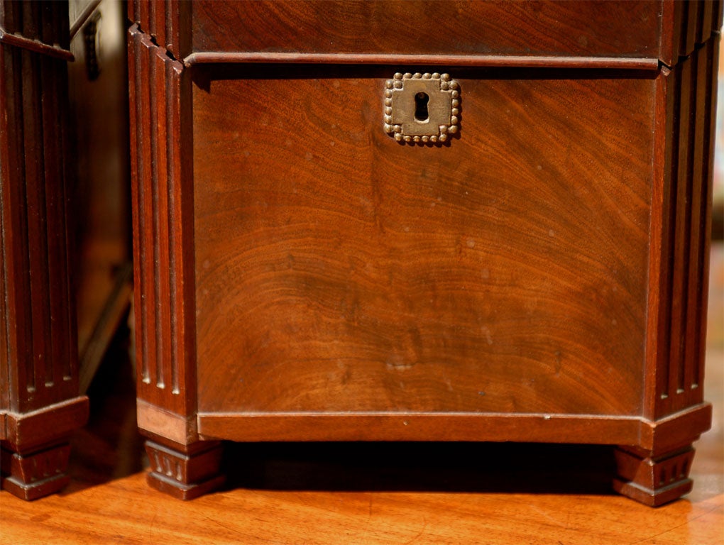 Pair of 19th Century Mahogany Knife Boxes with Fitted Interiors 5