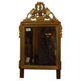 french 19th cent.giltwood mirror