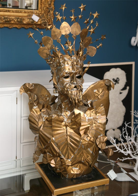 American Pair of Amazing Menichetti Sculptures