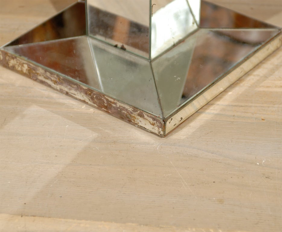 1940's Mirrored Side Table 3