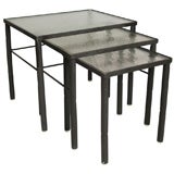 Brown Jordan Outdoor Nesting Tables