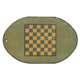 19THC ORIGINAL PAINTED GAMEBOARD FROM PENNSYLVANIA