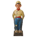 Antique 19THC  FIREPLACE HOLDER