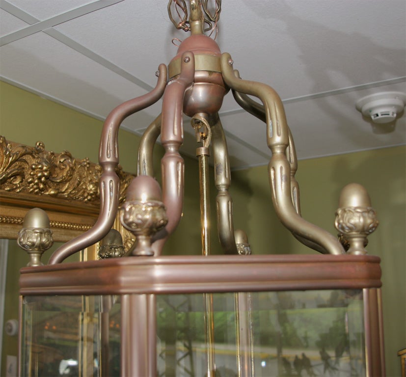 Mid-20th Century Large Neo Classic Style Hall Lantern For Sale