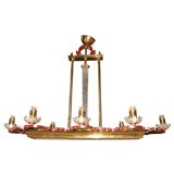 Chandelier French Forties Dining Fixture Chandelier