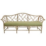 Rattan Sofa Arch Back with Flair sides