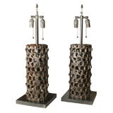 Perfect PAIR of Industrial CHIC Lamps