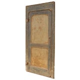 18th c. Venetian Painted Door with Frame