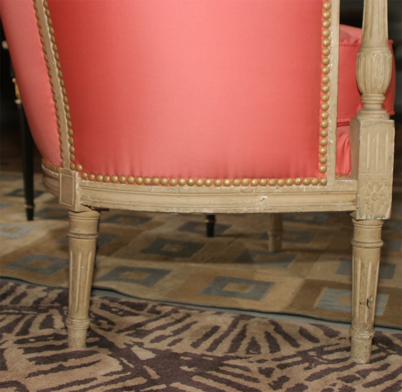 Pair Maison Jansen Louis XVI Bergere Chairs 2