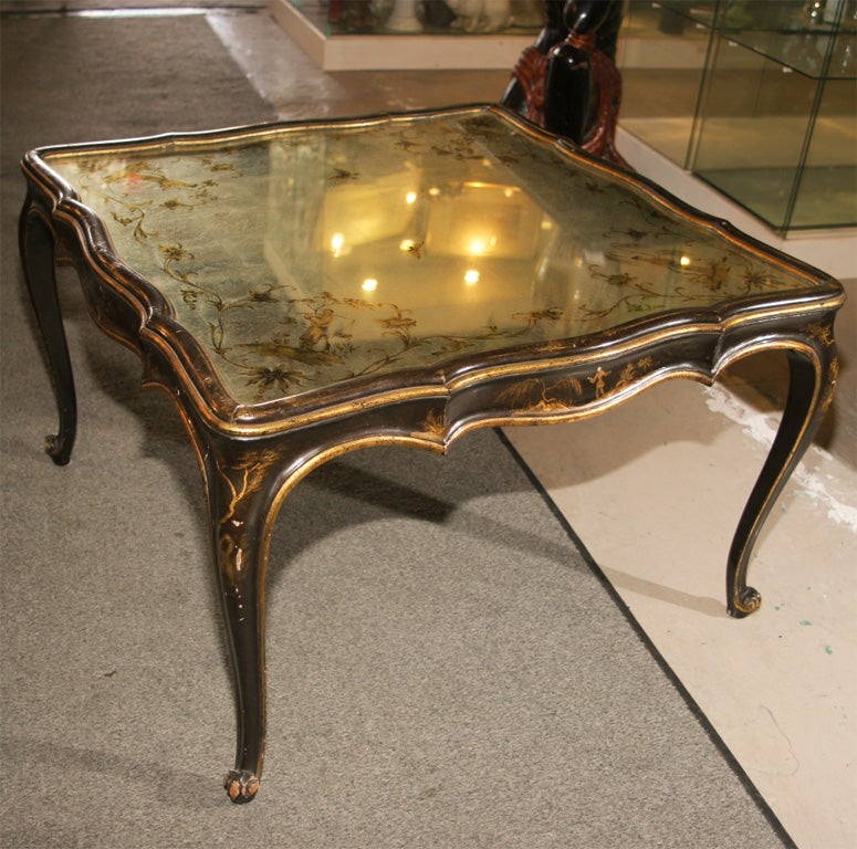 Maison Jansen Jappaned Coffee Table