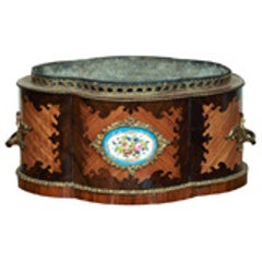 French Jardiniere With Sevres Plaque 3