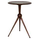 A Small Italian Stylized Raber Tripod Gueridon.