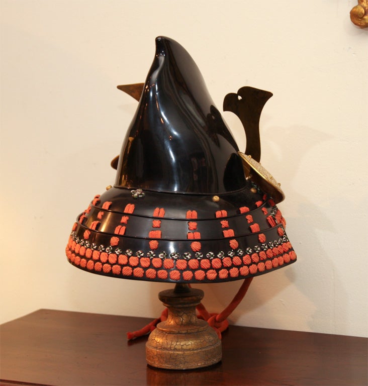 JAPANESE SAMURAI HELMET AND ARMOR
