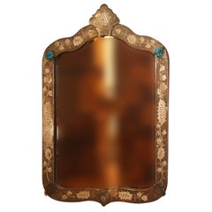 VENETIAN MIRROR WITH ETCHING