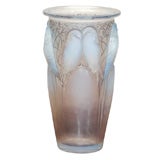 Rene Lalique Art Deco Vase "Ceylan"