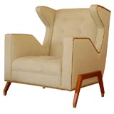 ITALIAN WING BACK CHAIR