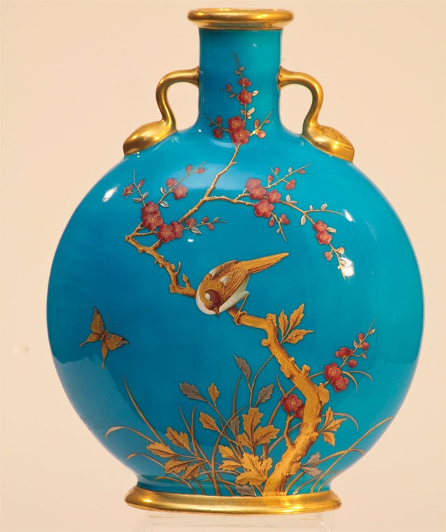 Mintons Moon Flask Vase