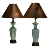 Pair of Ceramic Lamps