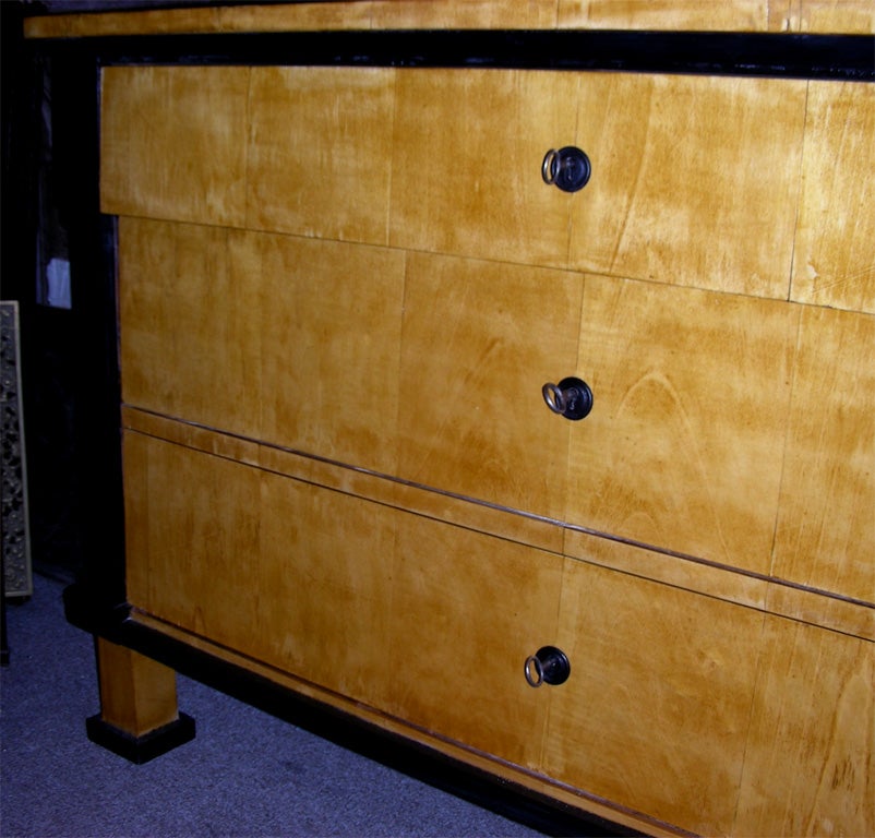 Wood 19th Century Biedermeier Style Commode