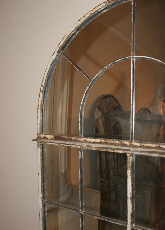 English Large Arched Mirror