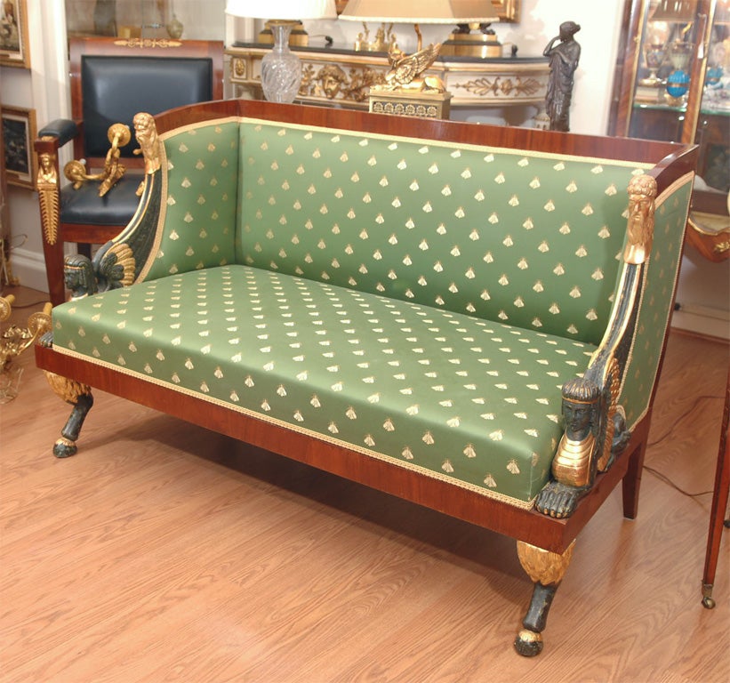 Russian Empire settee