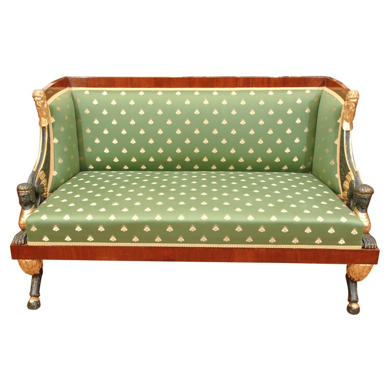Russian Empire settee
