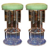Pair of Lucite Bar stools Pair of Lucite Bar stools