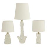 Retro Collection of French Crystal Boudoir Lamps