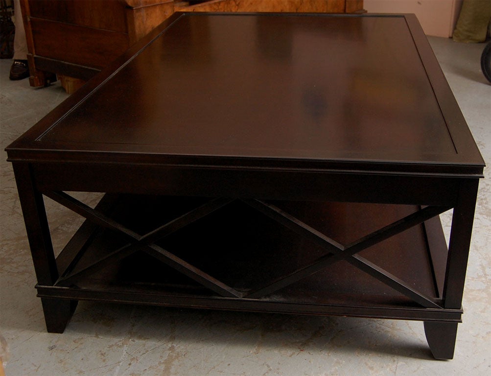 English Manhattan Cocktail Table or Coffee Table
