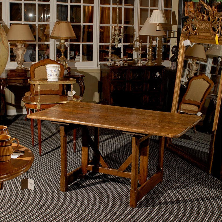 French Wine Tasting Table