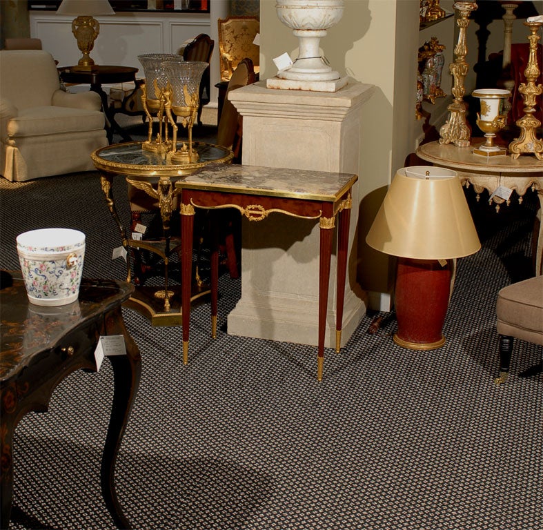 Directoire End Table Stamped " G. Durand"