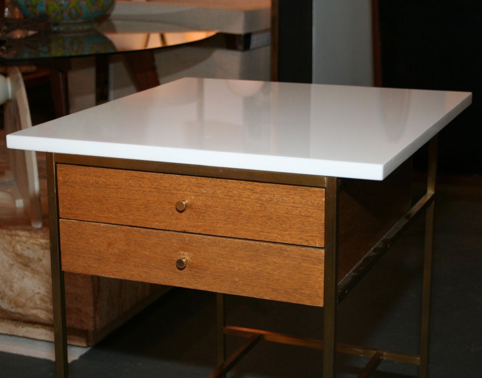 Mid-Century Modern Pair of Two-Drawer Nightstands by Paul McCobb for Calvin Group