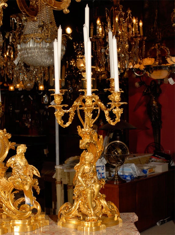 French 19th Century Three-Piece Garniture Set For Sale