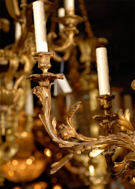 20th Century Pair of Five-Light Candelabra, circa 1900 For Sale