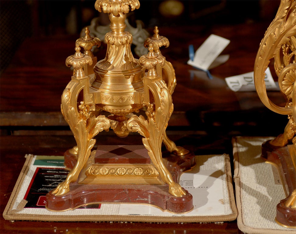 French Garniture set For Sale