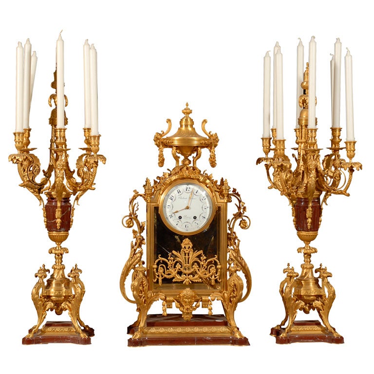 Garniture set For Sale at 1stdibs