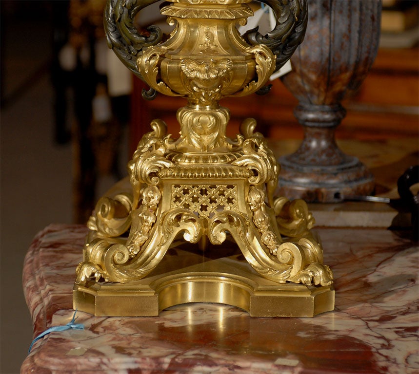 French Magnificent pair of candelabra For Sale
