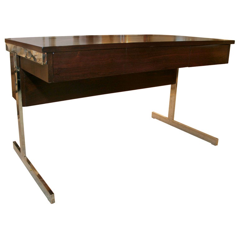 Desk by Lane with Hidden Filing Compartment