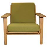 Retro Paddle Arm Chair by Hans Wegner