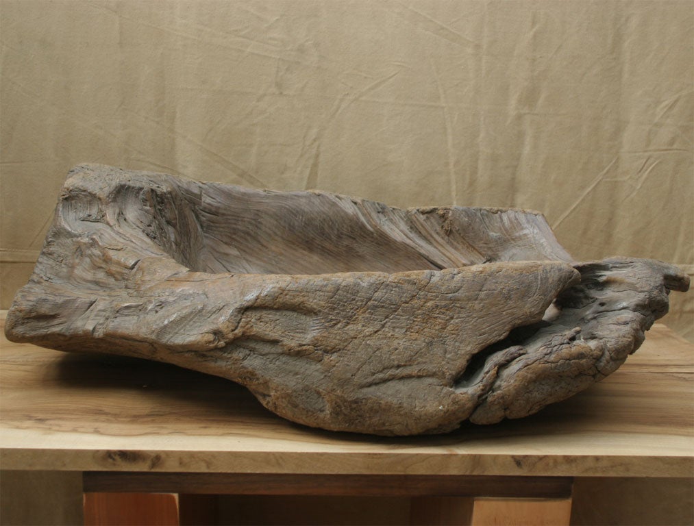 large ironwood trough