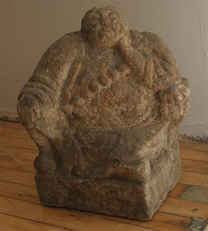 Seated figure of a LoHan