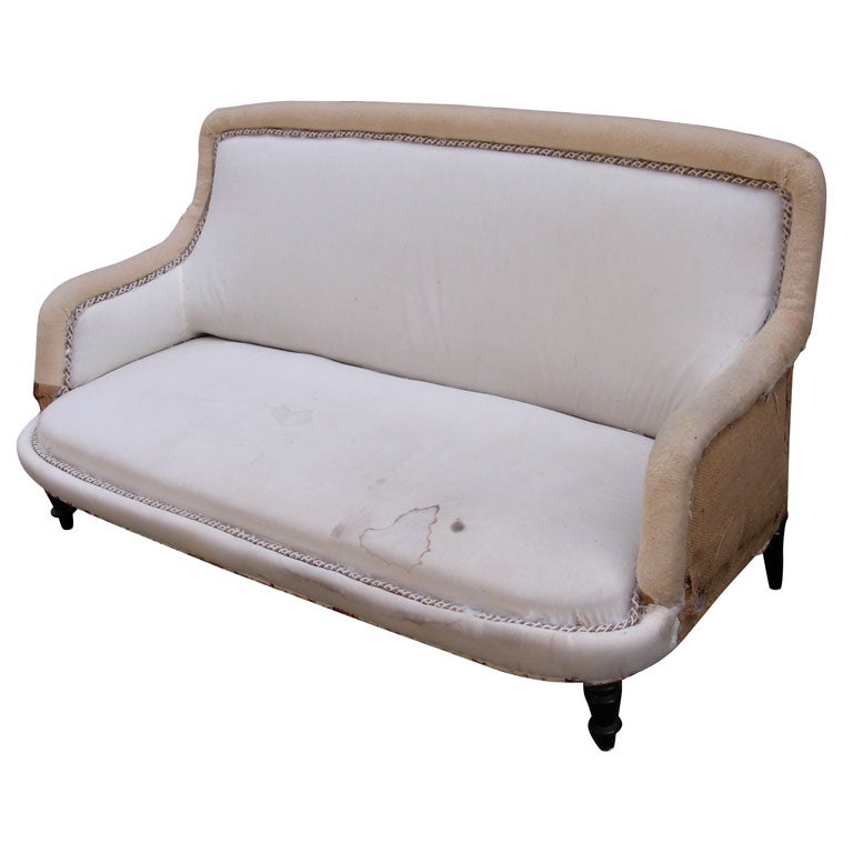 1870-1880 Sofa Model "à Ligature" For Sale