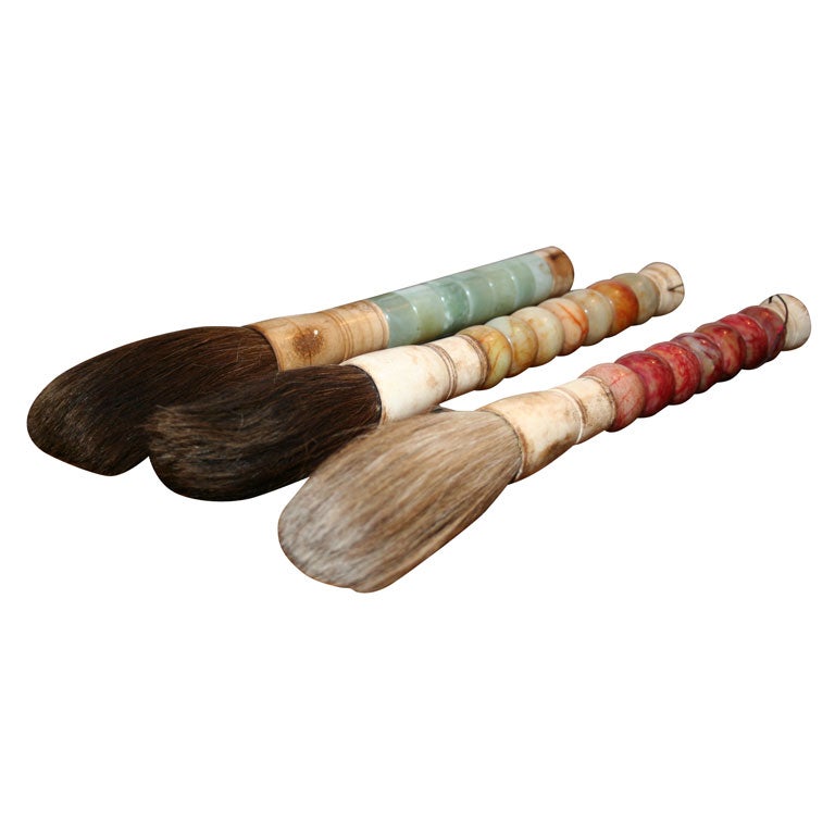 Set of 3 Calligraphy brushes