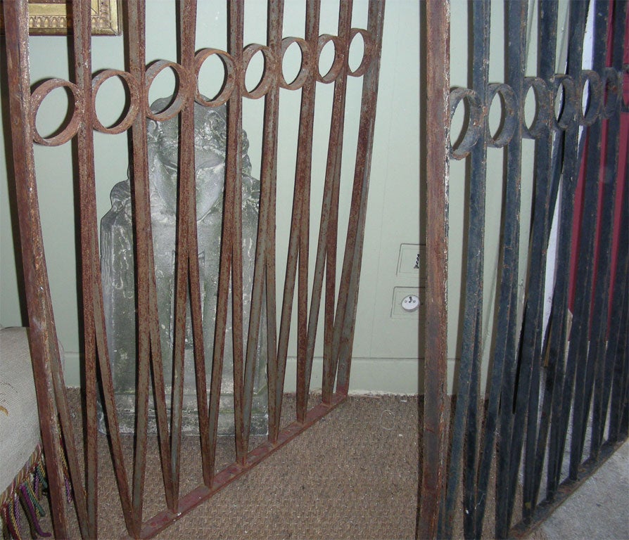 Two 19th Century Iron Gates For Sale 2