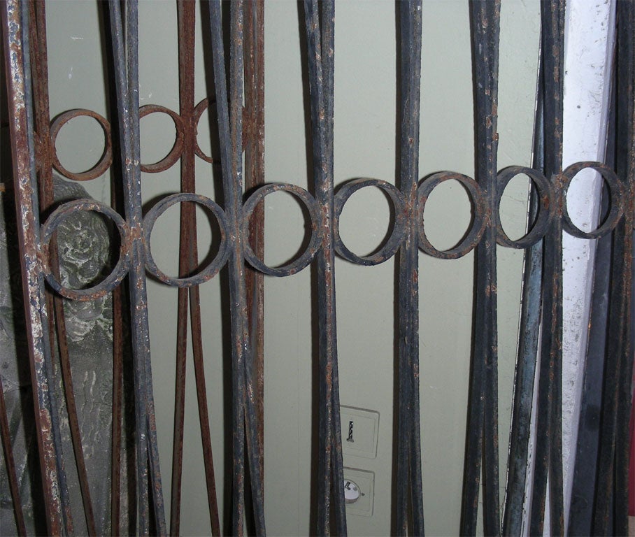 Two 19th Century Iron Gates For Sale 3