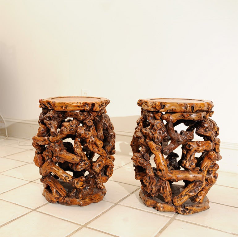 Chinese Root Stool