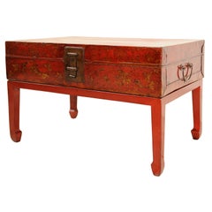 Chinese Trunk on Stand