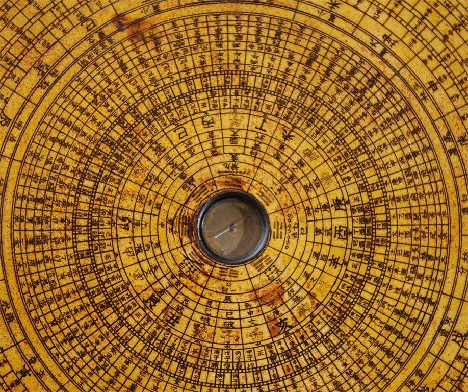 The Feng Shui Compass or Lo-Pan incorporates ancient mathematical formulas to analize orientation and time factors creating harmonious interior spaces.