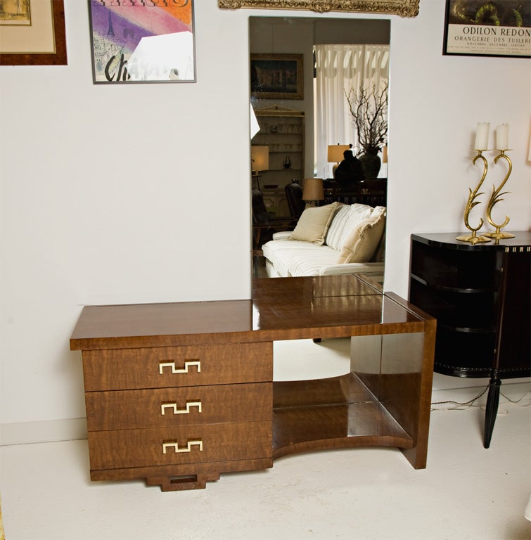 Three Drawer Art Deco Vanity