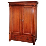 Antique Heart of Pine Armoire